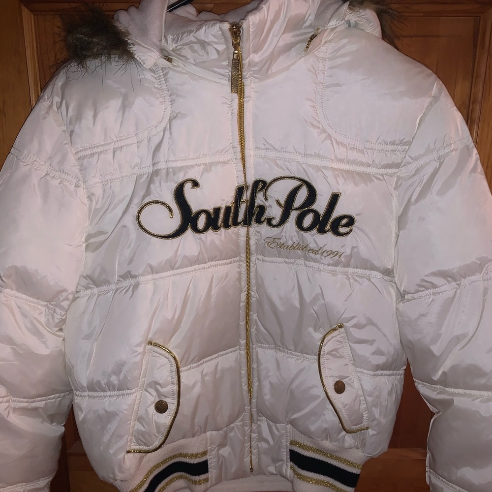 Southpole fur hood jacket. Never worn